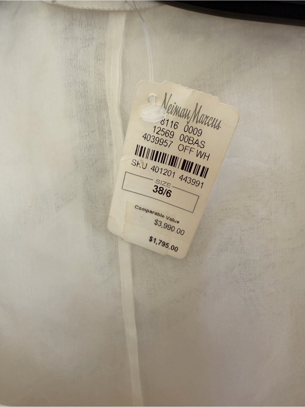 Givenchy Iridescent White Fringe Jacket - Picture 11 of 16
